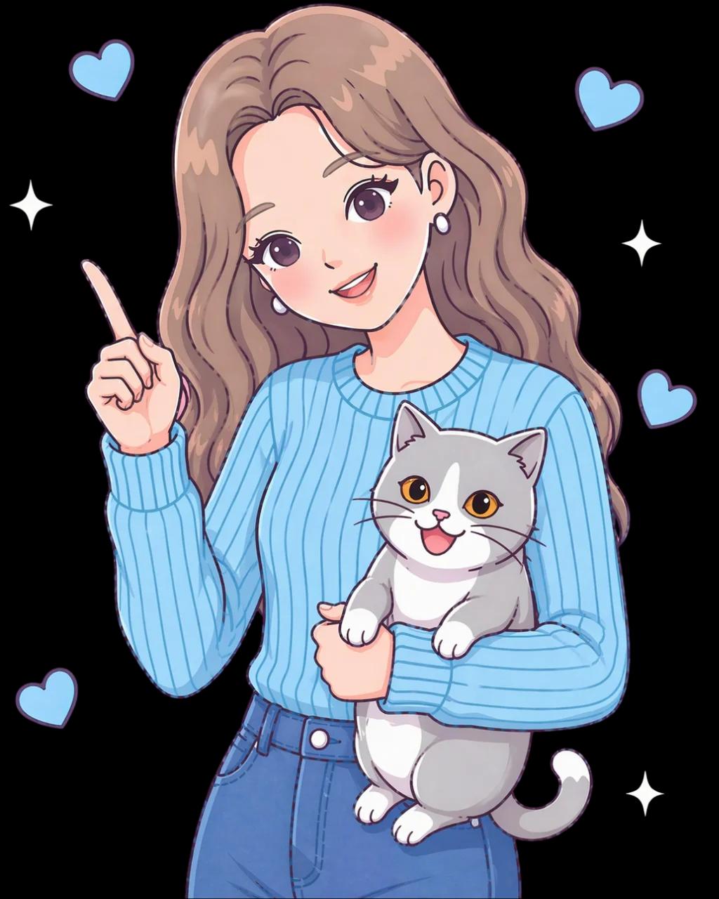 Miuで不安が解決して笑顔の女性